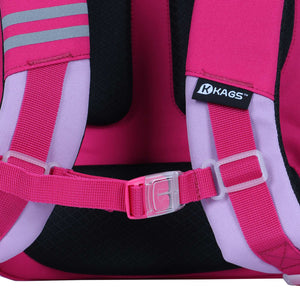 KAGS ASHTON 5 Series Ergonomic School Backpack for Primary School Pupils - Magenta