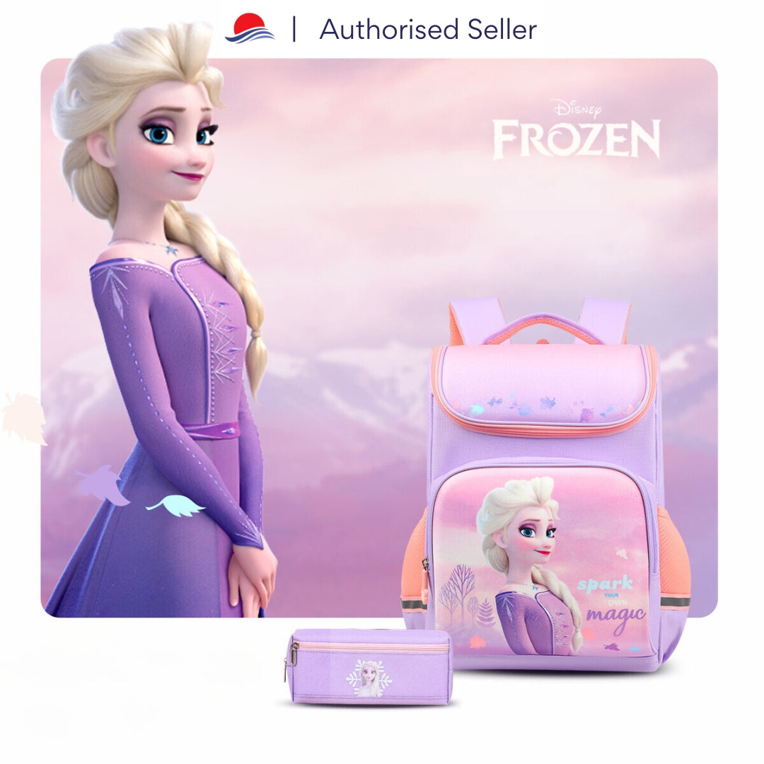 Frozen Ergonomic Pink Backpack 3