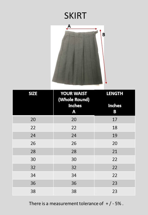 NBPS Girl's Skirt