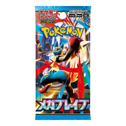 Pokemon TCG JPN Mega Evolution Mega Brave [M1L] Booster Pack