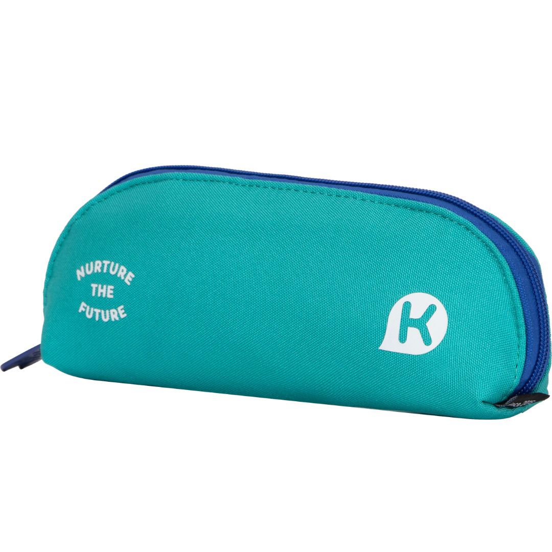 KAGS IZZY Series Pouch Type Pencil Case - Teal