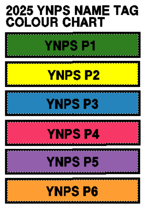 YNPS NAMETAGS