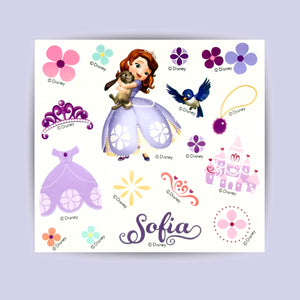 Princess Sofia / Marvel's Super Heroes Tritan Water Bottles w Strap 450ml