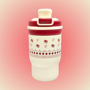 Thermal Insulated Cup w Straw (LOTSO/Stitch/Mickey)